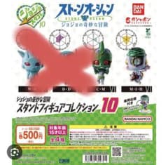 ジョジョの奇妙な冒険 スタンドフィギュアコレクション10のサムネイル