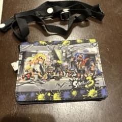 【美品】スプラトゥーン3 ショルダー付きマルチポシェット 移動ポケット 通学