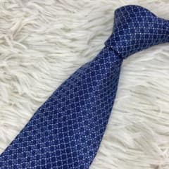 Brioni ネイビー ネクタイ ジャガード ネイビー ブルー - メルカリ