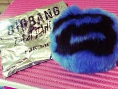 BIGBANG ファーチャーム 青 スンリのサムネイル