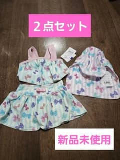 [新品未使用]水着&帽子セットのサムネイル