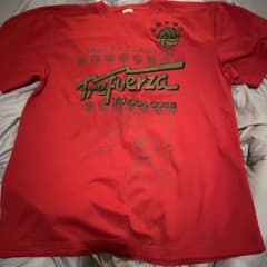 豊田合成Trefuerza バレーボールシャツ 赤 XLのサムネイル