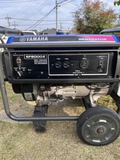 YAMAHA EF6000E 発電機 ヤマハ発電機 100V - メルカリ