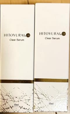 HITOYURAI Clear Serum 15ml 2本セット　導入美容液のサムネイル