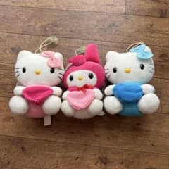 レア】ハローキティ マイメロ ぬいぐるみ 2000年製 エンジェルキティ