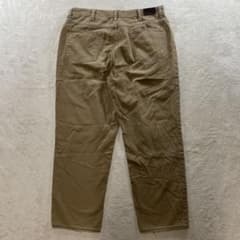 【F3516】L.L.Bean ワイドジーンズ 36インチ ベージュ