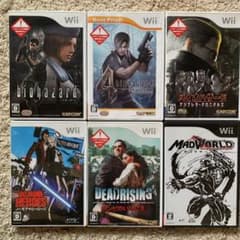 バイオハザード4 Wii edition など…6本まとめ売り！のサムネイル
