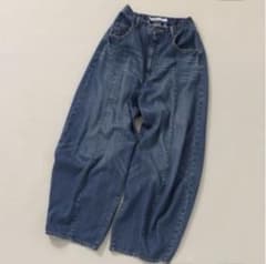 ニコアンド2026 3Dドロップデニムパンツのサムネイル