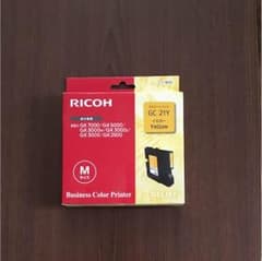 RICOHコピーインクカートリッジGC21Yイエローのサムネイル