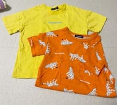 ムージョンジョン／Tシャツ1枚　オレンジ　【100㎝】のサムネイル
