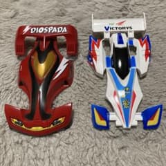 サイクロンマグナム　ディオスパーダ　塗装済　ミニ四駆　ジャンク品　引退のサムネイル