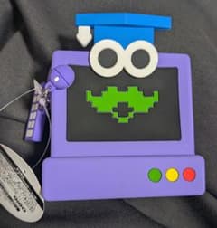 GiGO限定 教育番組 はかせ　フェイスシリコンポーチ