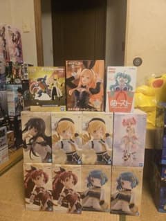 初音ミク&まどマギ&着せ恋等美少女アニメプライズフィギュア11体