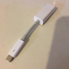 Thunderbolt ギガビット ethernet アダプタ 純正 Appleのサムネイル