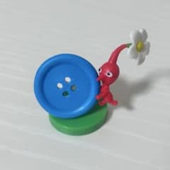 ピクミン 赤ピクミン フィギュア ボタンのサムネイル
