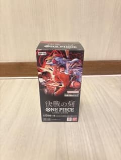 【新品未開封(テープカット済み)】ワンピースカード　決戦の刻　1BOXのサムネイル