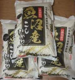 07年産 新潟県南魚沼産 コシヒカリ 精米15kg(5kg×3袋)のサムネイル