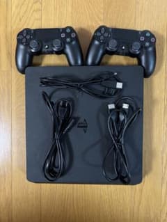 PS4 本体 500GB CUH-2200A★ワイヤレスコントローラー2個セットのサムネイル