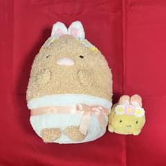 이치 반 쿠지 스미코 쿠라시 라스완 상 봉제 인형 [돈까스 & 새우 후라이의 꼬리]
