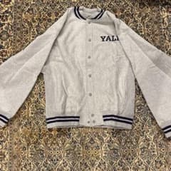 YALE UNIVERSITY スウェット スタジャン グレーのサムネイル