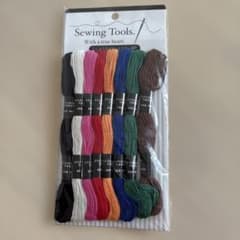 刺繍糸 ビビットカラー 8Pセットのサムネイル