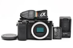 新品級☆SONY ILCE-6000 α6000 ボディ ブラック #336 - メルカリ