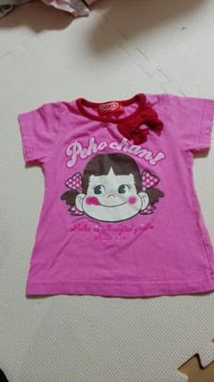 値下げ　ペコちゃん　Tシャツ　ピンクのサムネイル