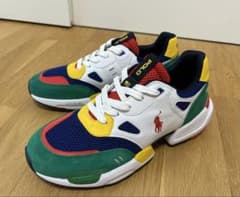 日本未入荷！ラルフローレン新品激レア☆ハイテクマルチカラースニーカーのサムネイル