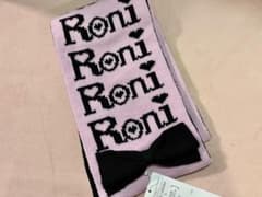 Roni ロニィ マフラー　ピンク　リボン　平成女児