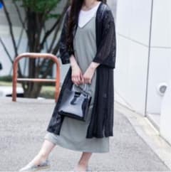 【美品】レースガウン　七分袖のサムネイル