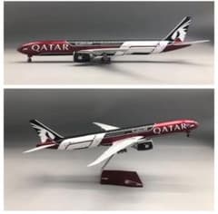 QatarAirwayカタールF1コラボ B777-300 1/130 47cm QatarAirwayカタールF1コラボ B777-300 1/130 47cm - メルカリ