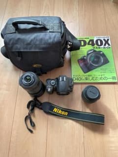 ニコン デジタル一眼レフカメラ D40X + レンズのサムネイル