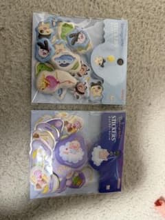 キャラクターステッカー2セット たまごっち　ぷっくりピースシールのサムネイル