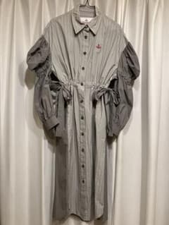 Vivienne Westwood RED LABELストライプシャツワンピースのサムネイル