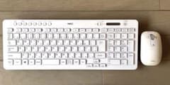 NEC 純正　ワイヤレスキーボード　マウスのサムネイル