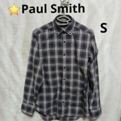 ⭐Paul Smith チェック柄 ボタンダウン メンズ S ポール・スミス