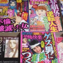 レディースコミックおまとめ単行本2冊と写真にない1冊おまけで付けますのサムネイル