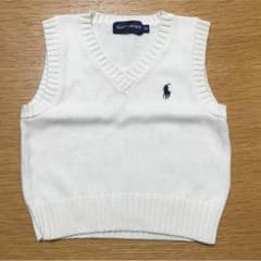 RALPH LAUREN 【ラルフローレン】キッズ ニットベスト☆のサムネイル
