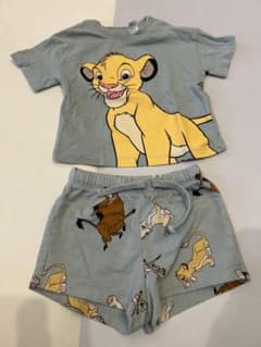 H&M ライオン・キング シンバ Tシャツ・ショートパンツセット 68cm 6Mのサムネイル