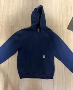 Carhartt カーハート ジップアップパーカー 青のサムネイル