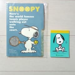 【未開封品】SNOOPY　familiar　スヌーピー ノート 当時物