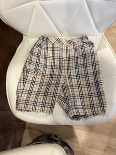 【美品】Burberry バーバリーロンドン ノバチェック柄パンツ 90㎝ 男児のサムネイル