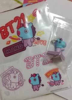 BT21 취하는 파카 우산 마커 & 데코 스티커 MANG