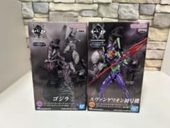 【未開封】ゴジラ + エヴァンゲリオン初号機 フィギュア 2体セット