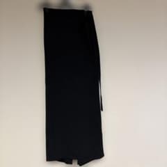 【良品】ZARA ラップ風パンツ ブラック Mサイズのサムネイル