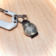 【500円玉専用コインホルダー】（ブラック）3個入り キーホルダー 小銭入れのサムネイル