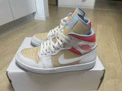 ナイキ エアジョーダン1 AIR JORDAN 1 MID Sesameのサムネイル