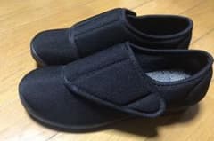 2レミアレディースナーシングシューズリハビリシューズベルクロタイプブラウンのサムネイル