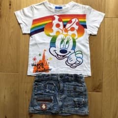 ディズニーリゾートtシャツとスカートのサムネイル