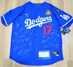 大谷翔平 ロサンゼルスドジャース 直筆サイン入りユニフォーム 2024年